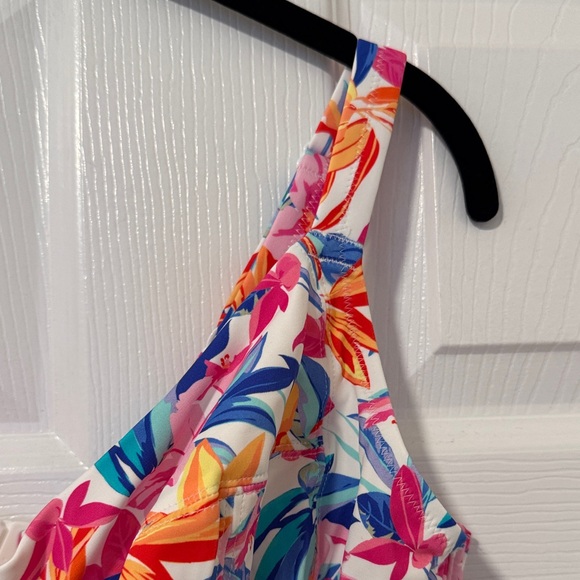 Elomi Savaneta Floral Multicolor Bikini Top Size US 36J - Picture 3 of 10